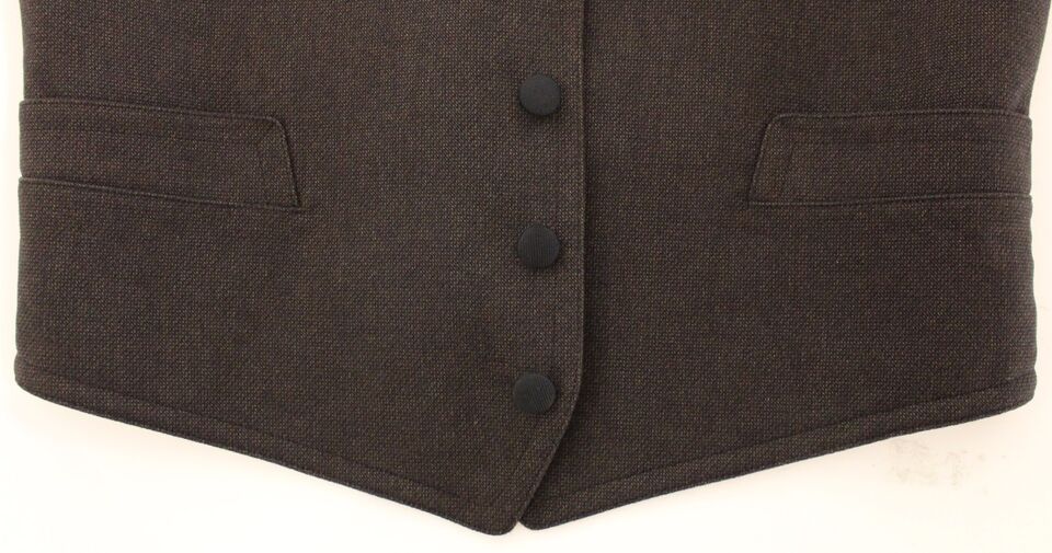 Dolce & Gabbana Brown Waistcoats for Men side view