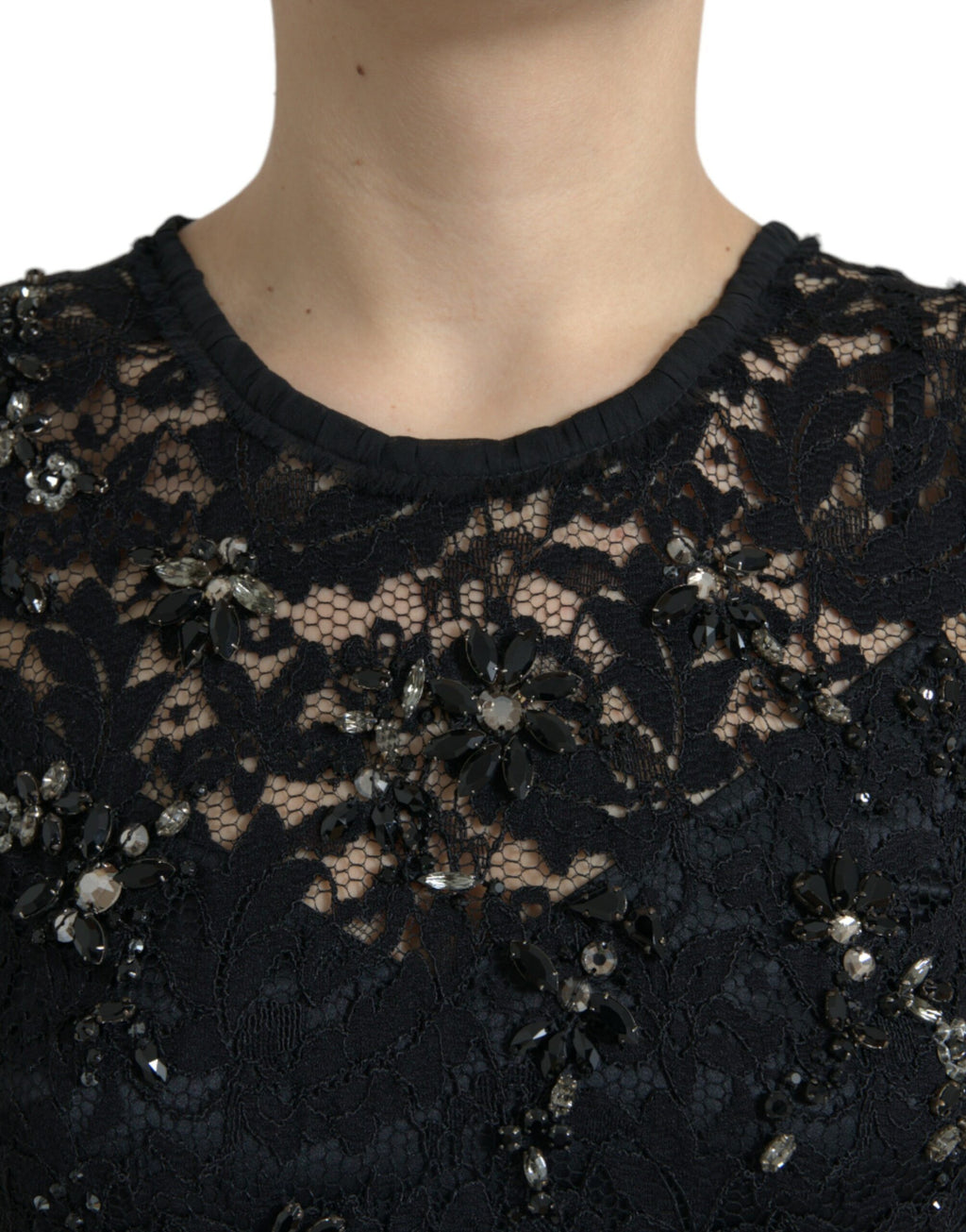 Dolce & Gabbana Black Midi Dress for Women alternate view