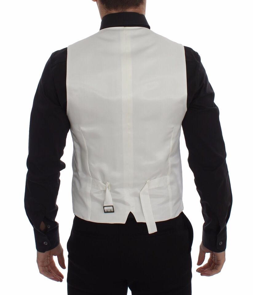 Dolce & Gabbana White Waistcoats for Men detail view