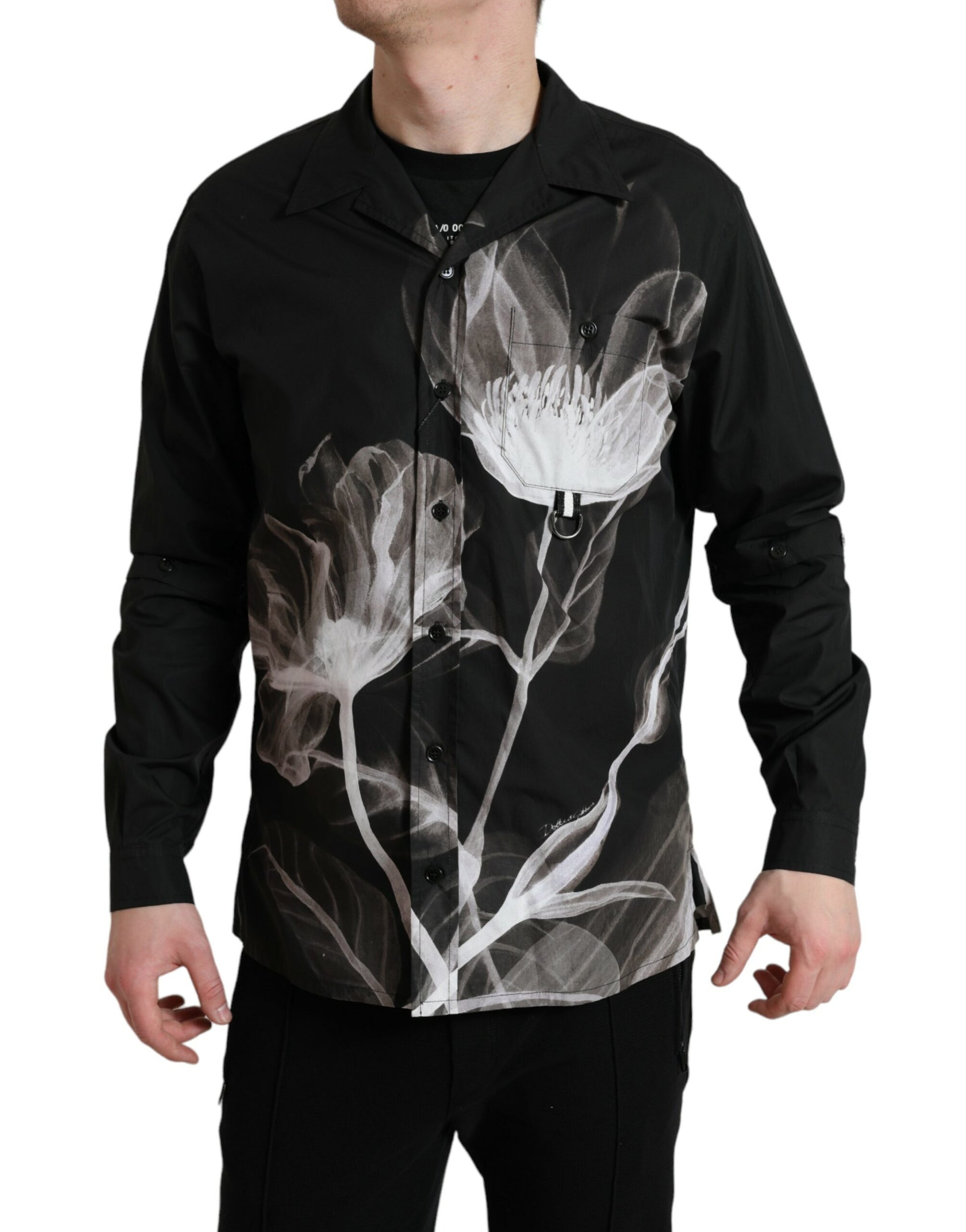 Dolce & Gabbana Black Dress Shirt for Men