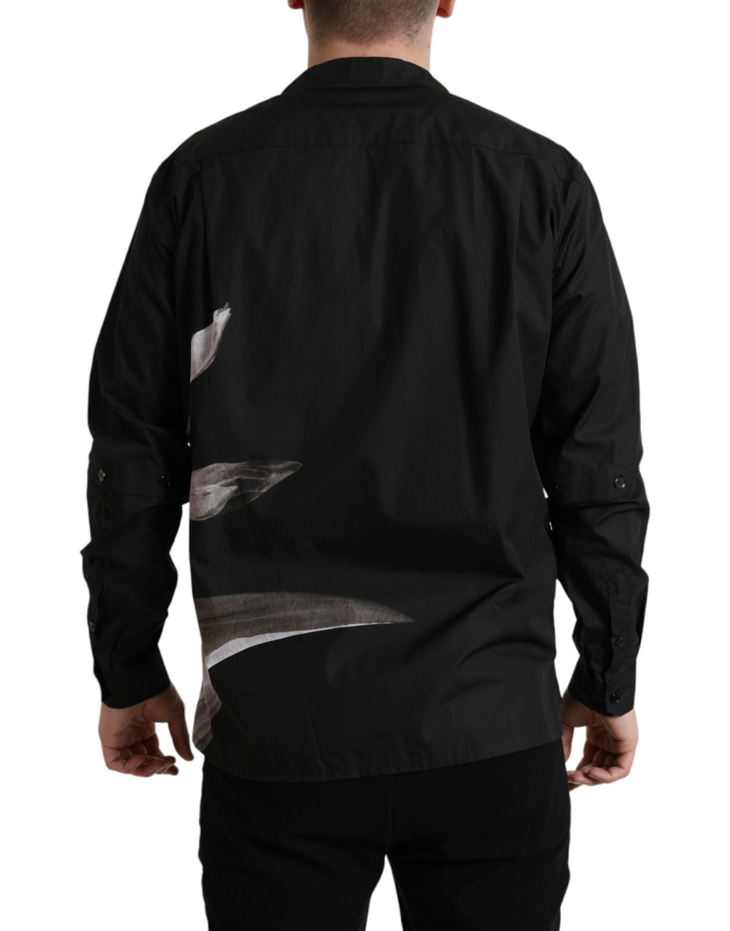 Dolce & Gabbana Black Dress Shirt for Men detail view