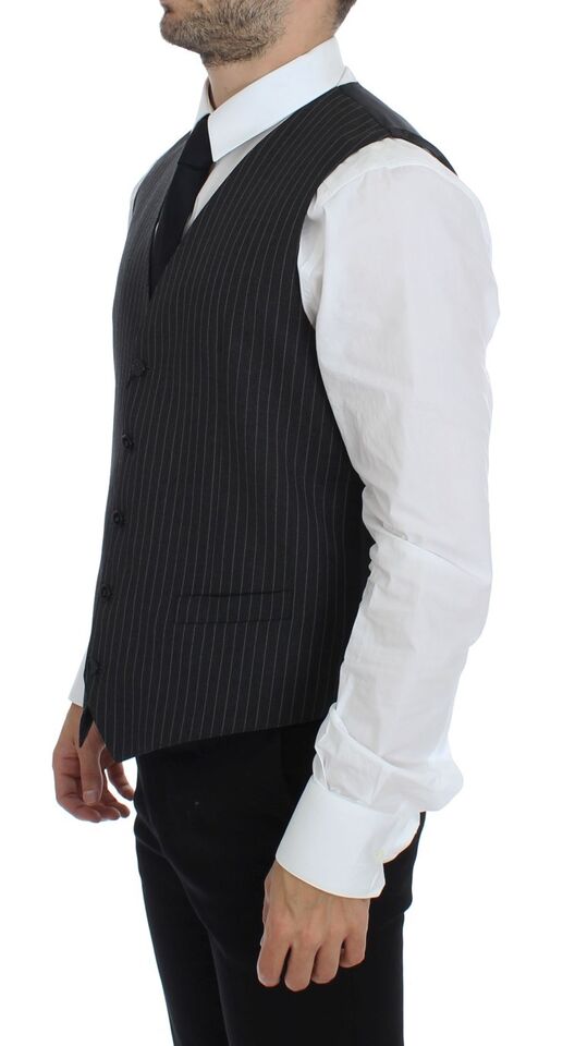 Dolce & Gabbana Grey Waistcoats for Men detail view