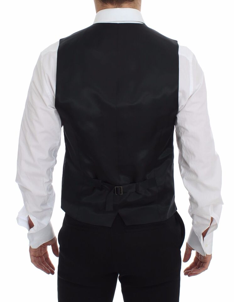 Dolce & Gabbana Grey Waistcoats for Men detail view
