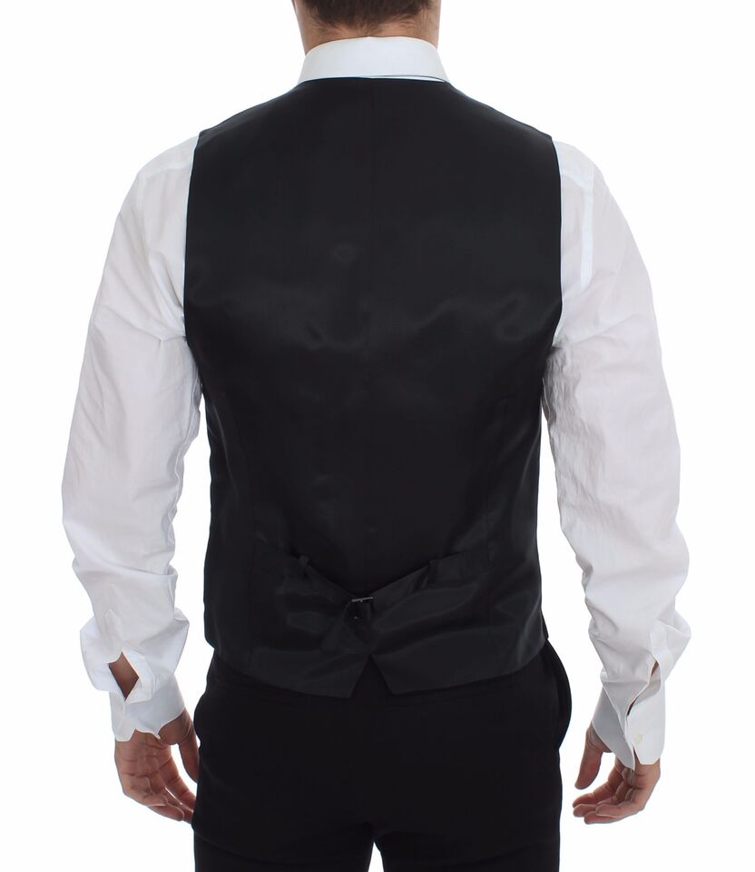 Dolce & Gabbana Grey Waistcoats for Men detail view