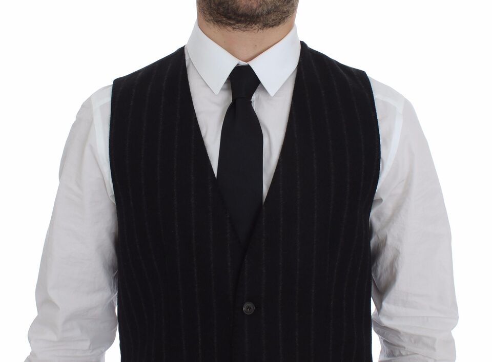 Dolce & Gabbana Black Waistcoats for Men alternate view