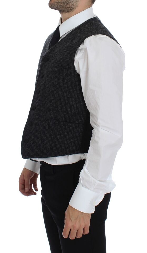 Dolce & Gabbana Grey Waistcoats for Men detail view
