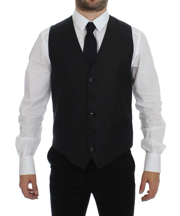 Dolce & Gabbana Grey Waistcoats for Men