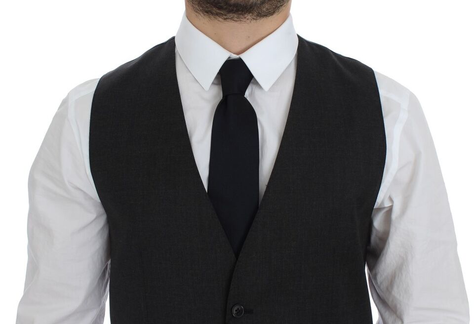 Dolce & Gabbana Grey Waistcoats for Men alternate view