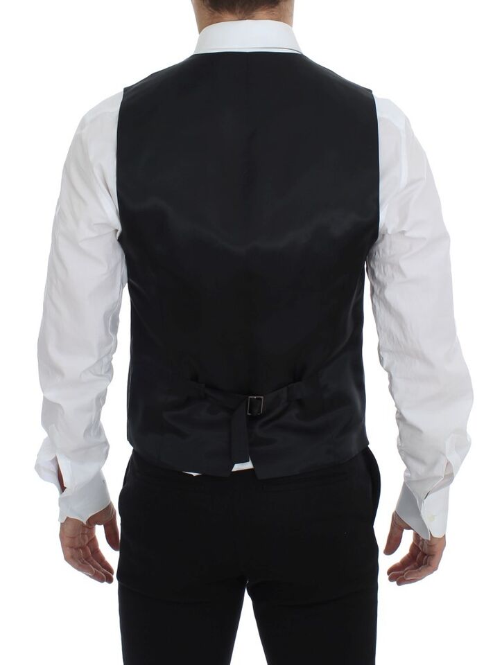 Dolce & Gabbana Black Vest side view