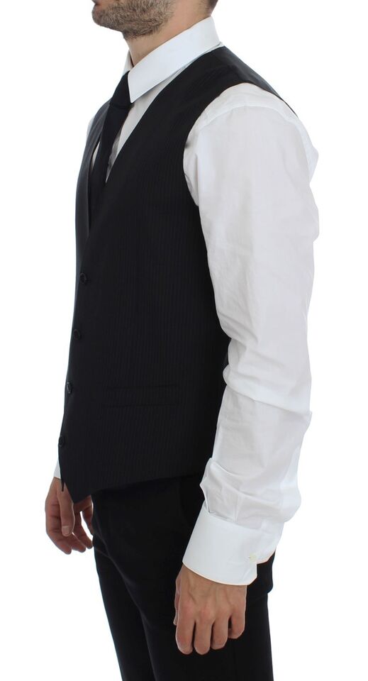 Dolce & Gabbana Black Vest detail view