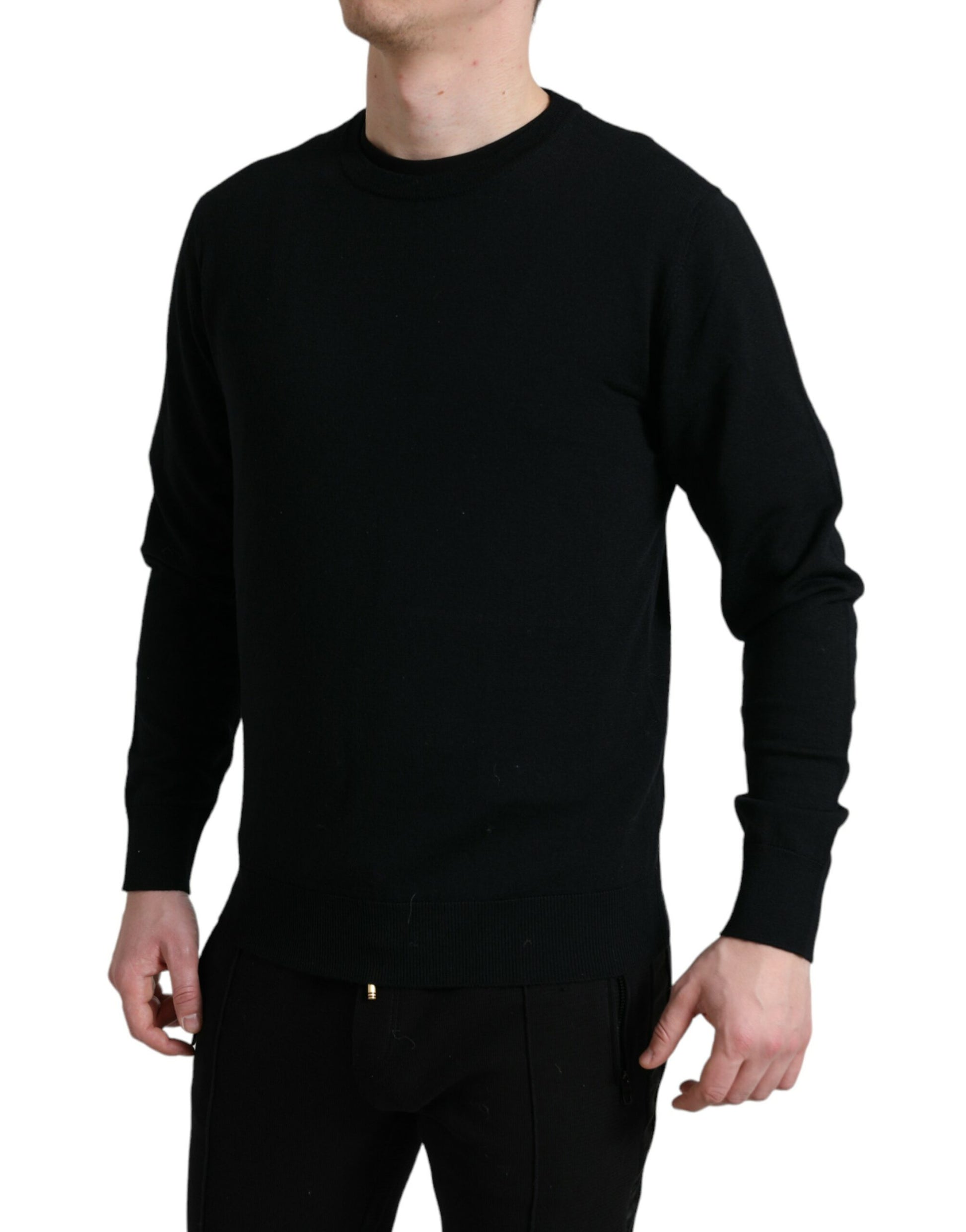 Dolce & Gabbana Black Sweatshirt for Men detail view