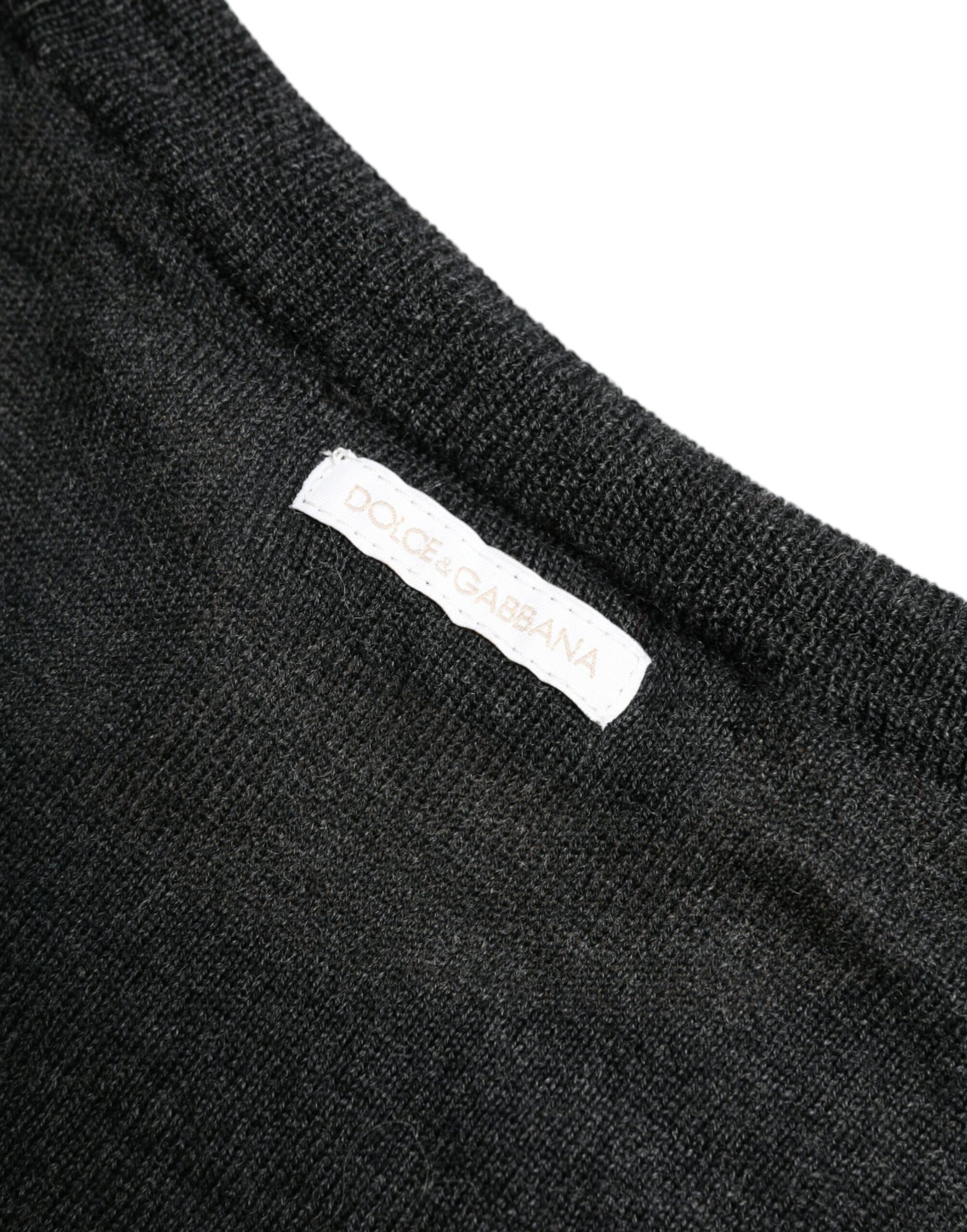 Dolce & Gabbana Grey Sweatshirt for Men detail view