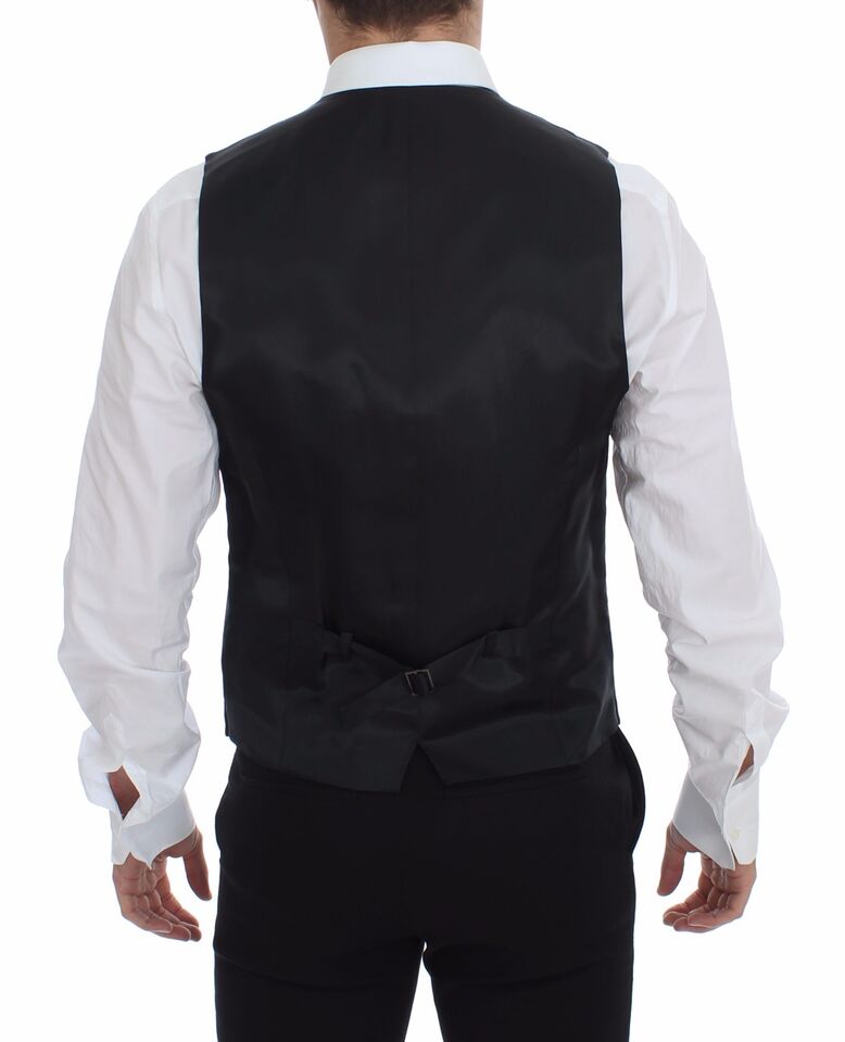 Dolce & Gabbana Grey Waistcoats for Men detail view