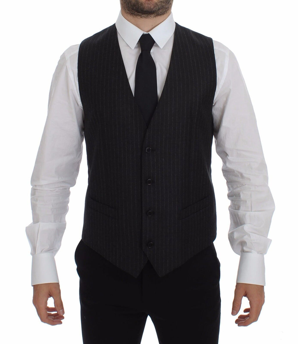 Dolce & Gabbana Grey Waistcoats for Men