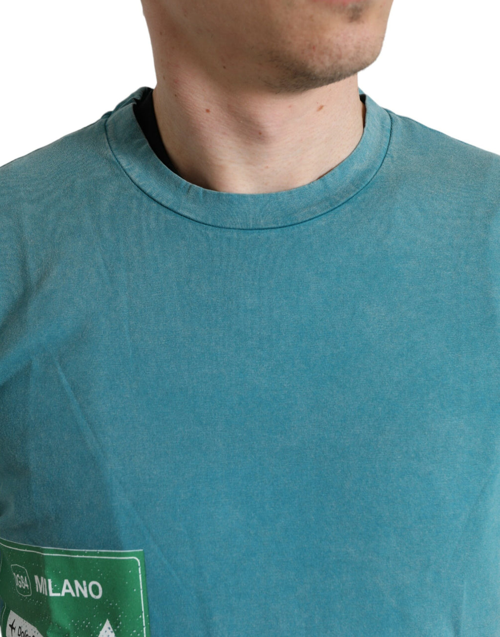 Dolce & Gabbana Blue T-Shirt for Men alternate view
