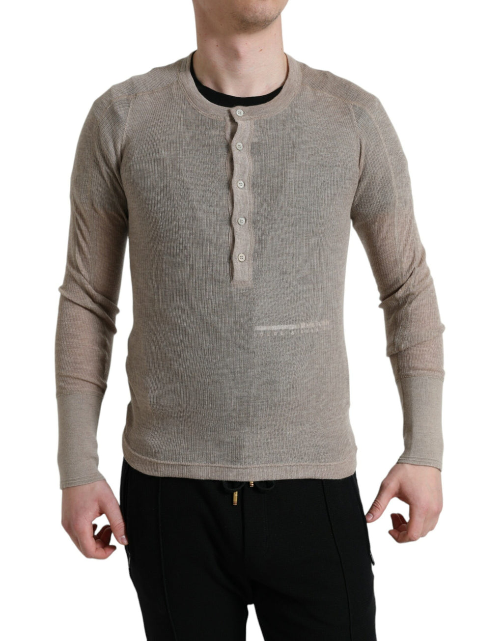 Dolce & Gabbana Beige Cashmere for Men