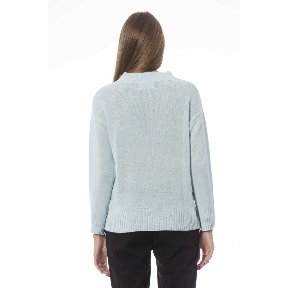 Baldinini Trend Blue Sweatshirt for Women detail view