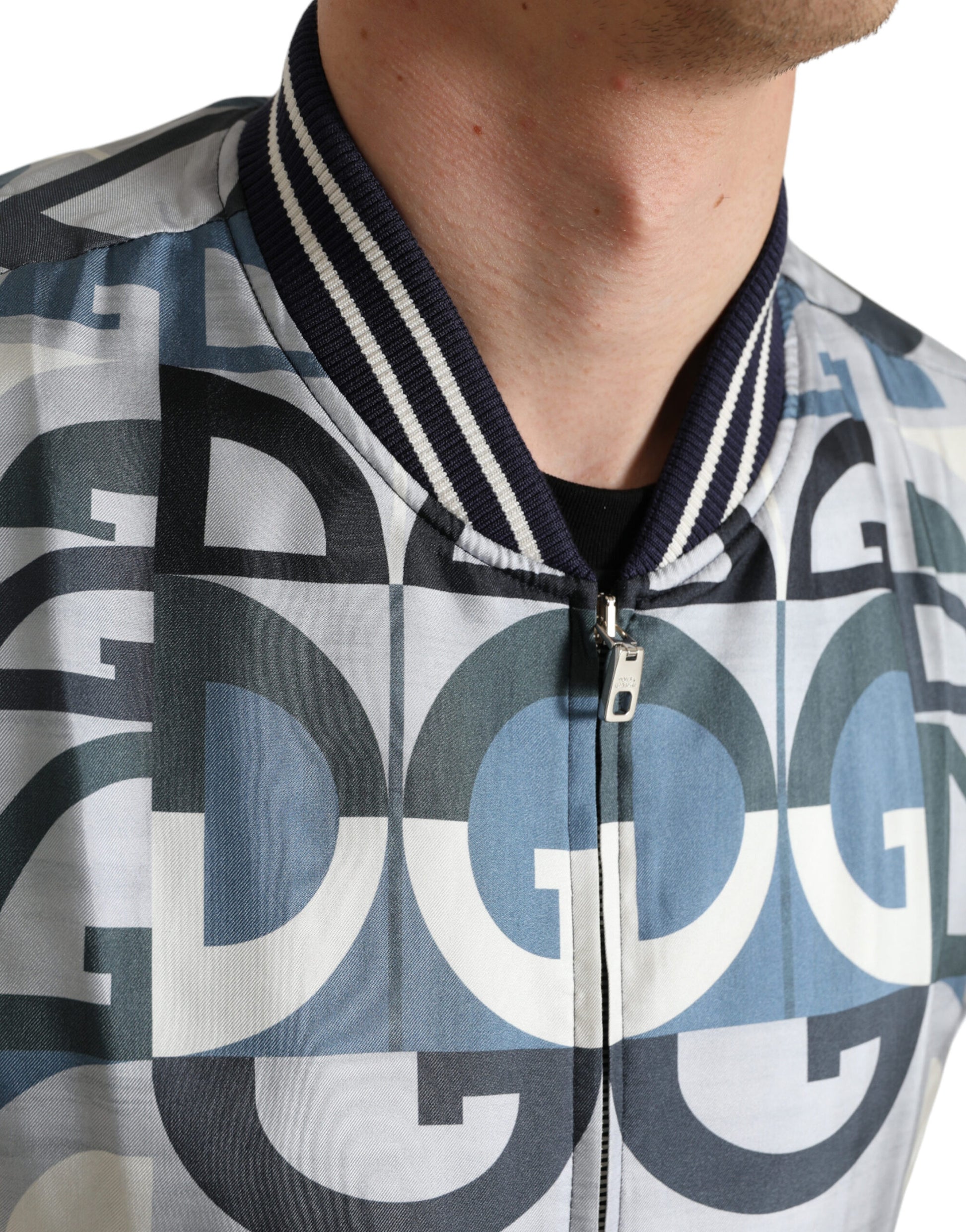 Dolce & Gabbana Multicolor Bomber for Men side view