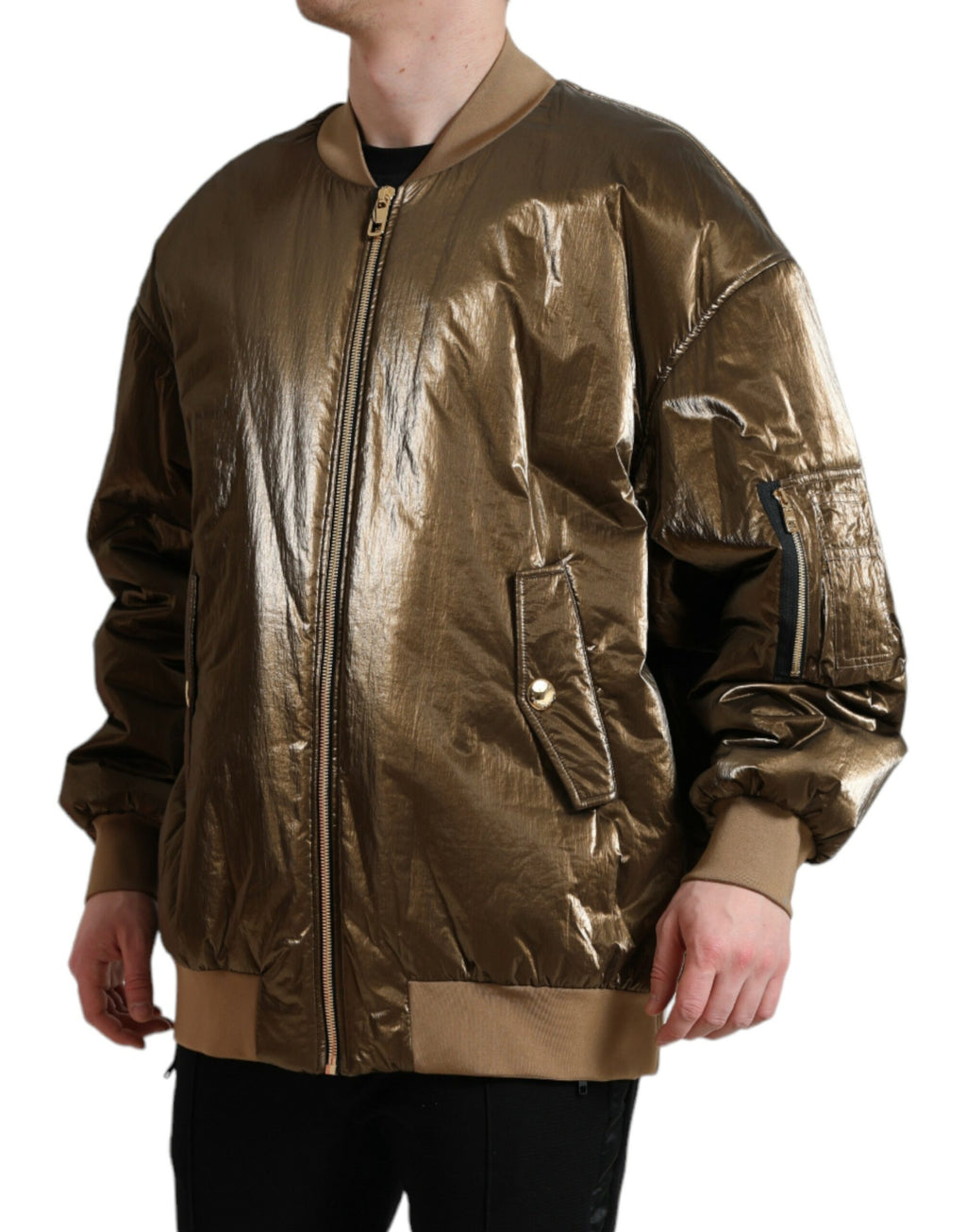 Dolce & Gabbana Brown Bomber for Men alternate view