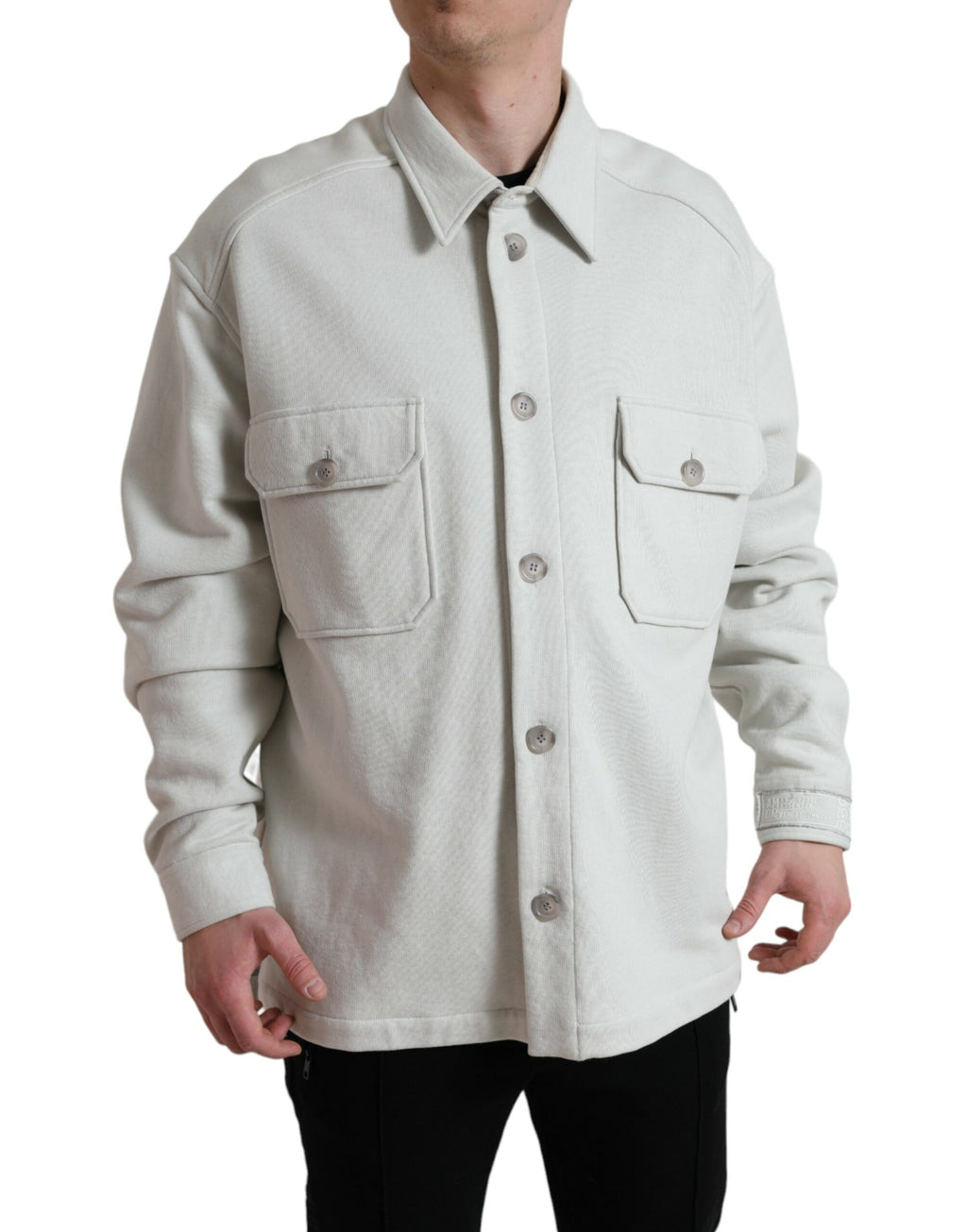 Dolce & Gabbana Grey Coat for Men