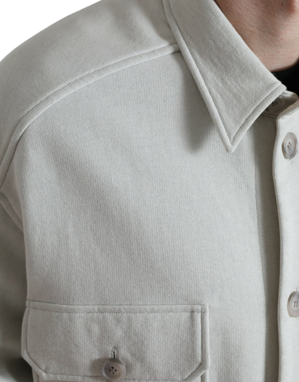 Dolce & Gabbana Grey Coat for Men additional view