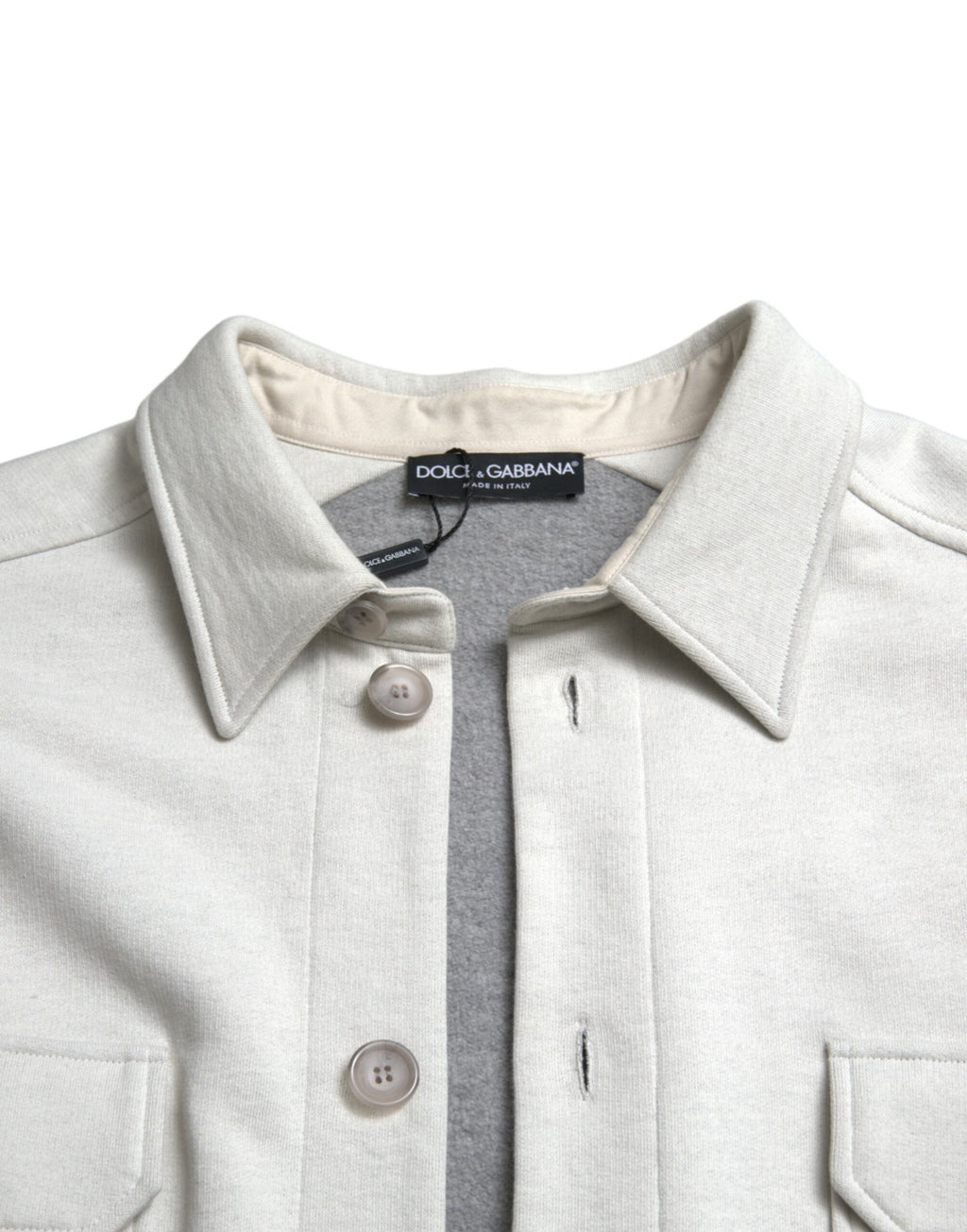 Dolce & Gabbana Grey Coat for Men additional view
