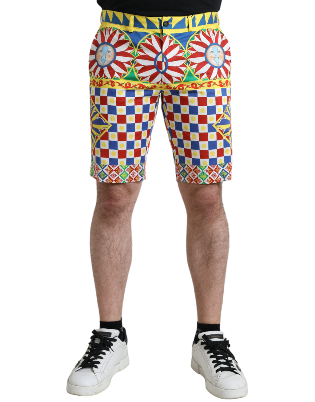 Dolce & Gabbana Multicolor Bermuda for Men