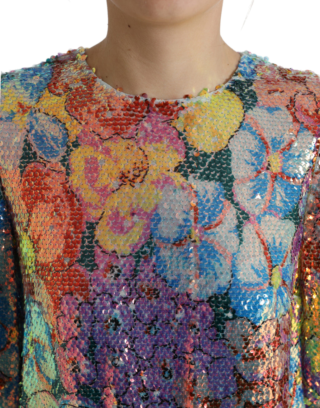 Dolce & Gabbana Multicolor Longsleeve for Women side view