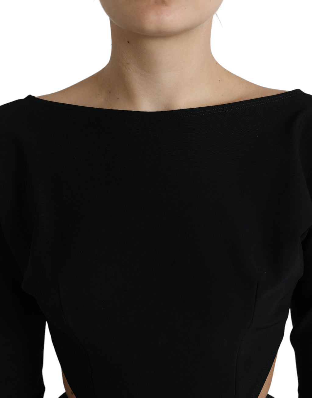 Dolce & Gabbana Black Longsleeve for Women side view