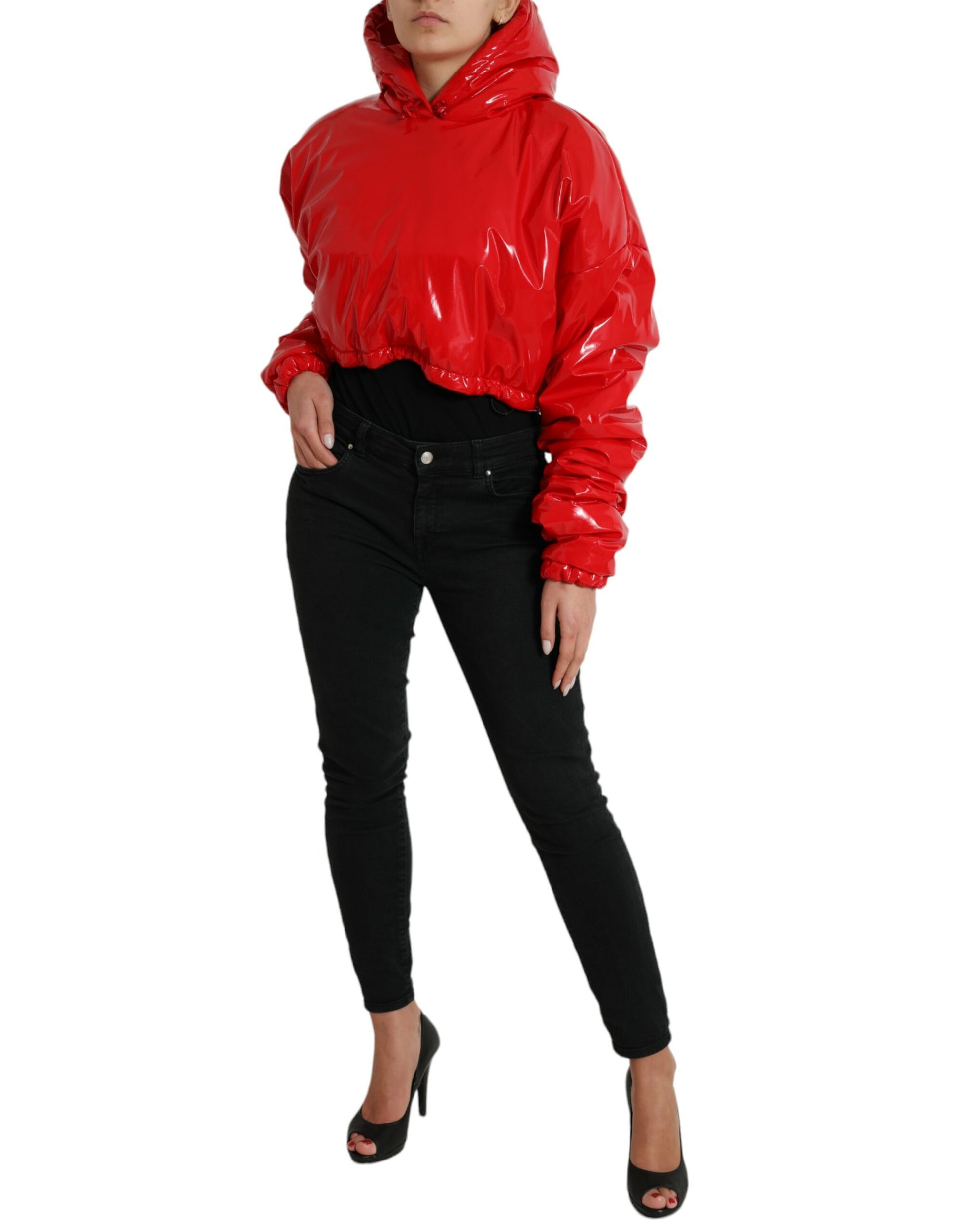 Dolce & Gabbana Red Bomber for Women alternate view