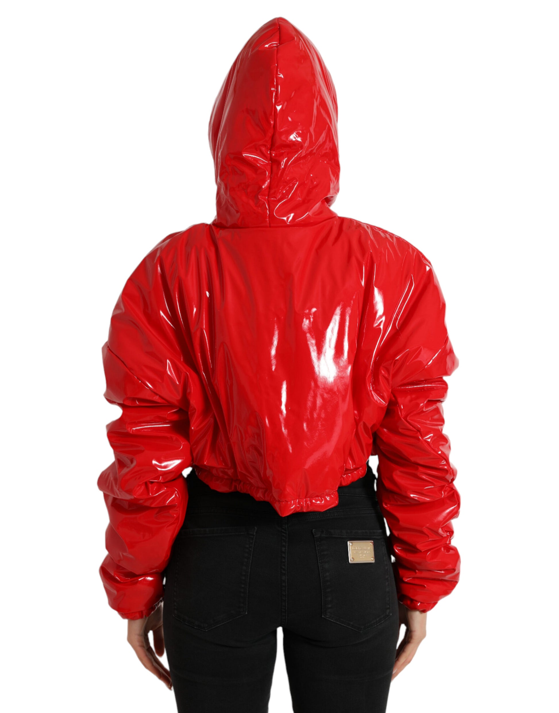 Dolce & Gabbana Red Bomber for Women detail view