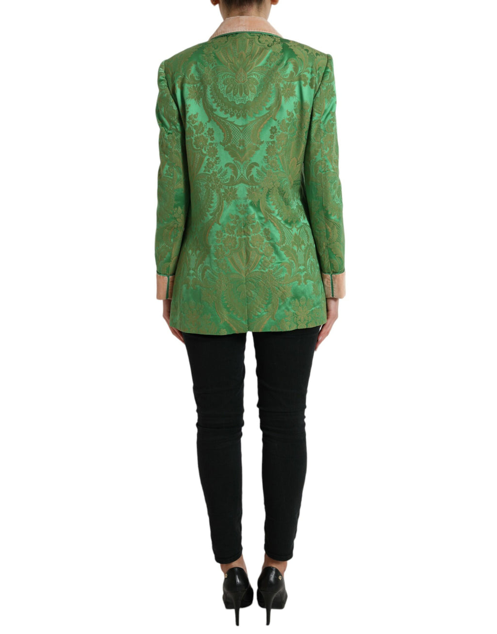 Dolce & Gabbana Green Blazer for Women detail view