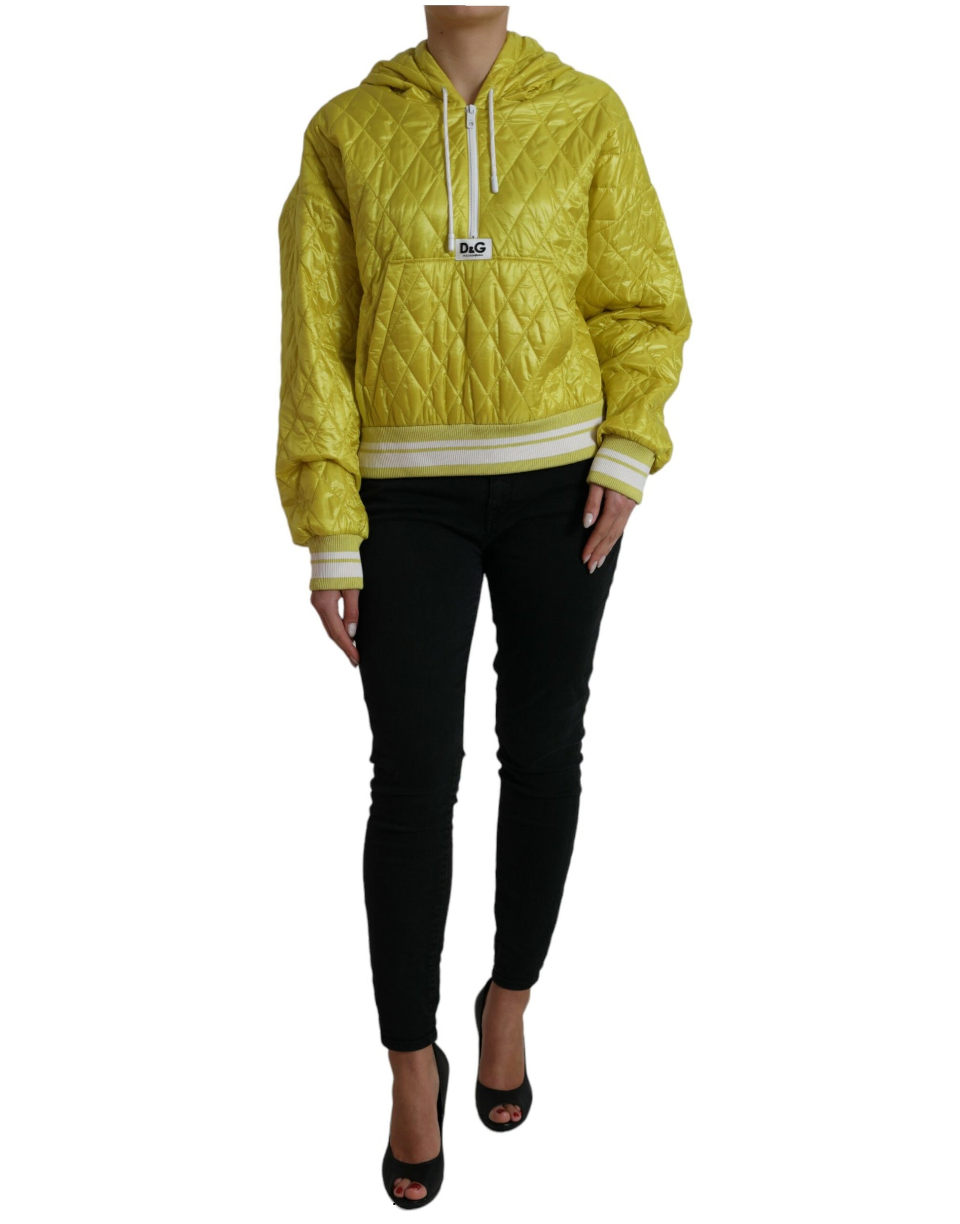 Dolce & Gabbana Yellow Bomber for Women