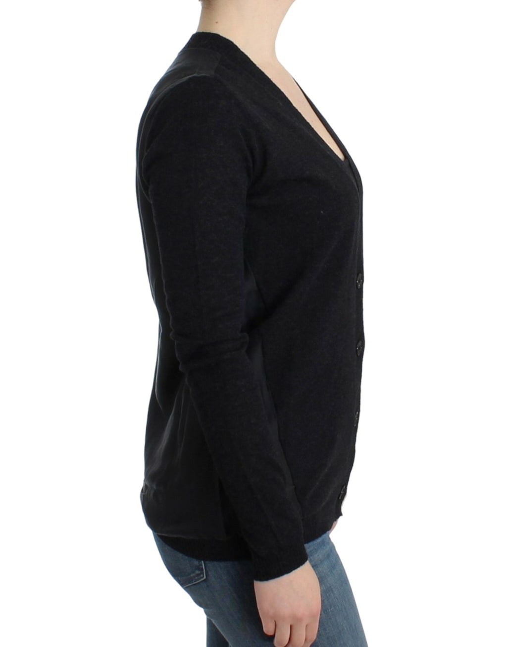 Costume National Grey Cardigan for Women side view