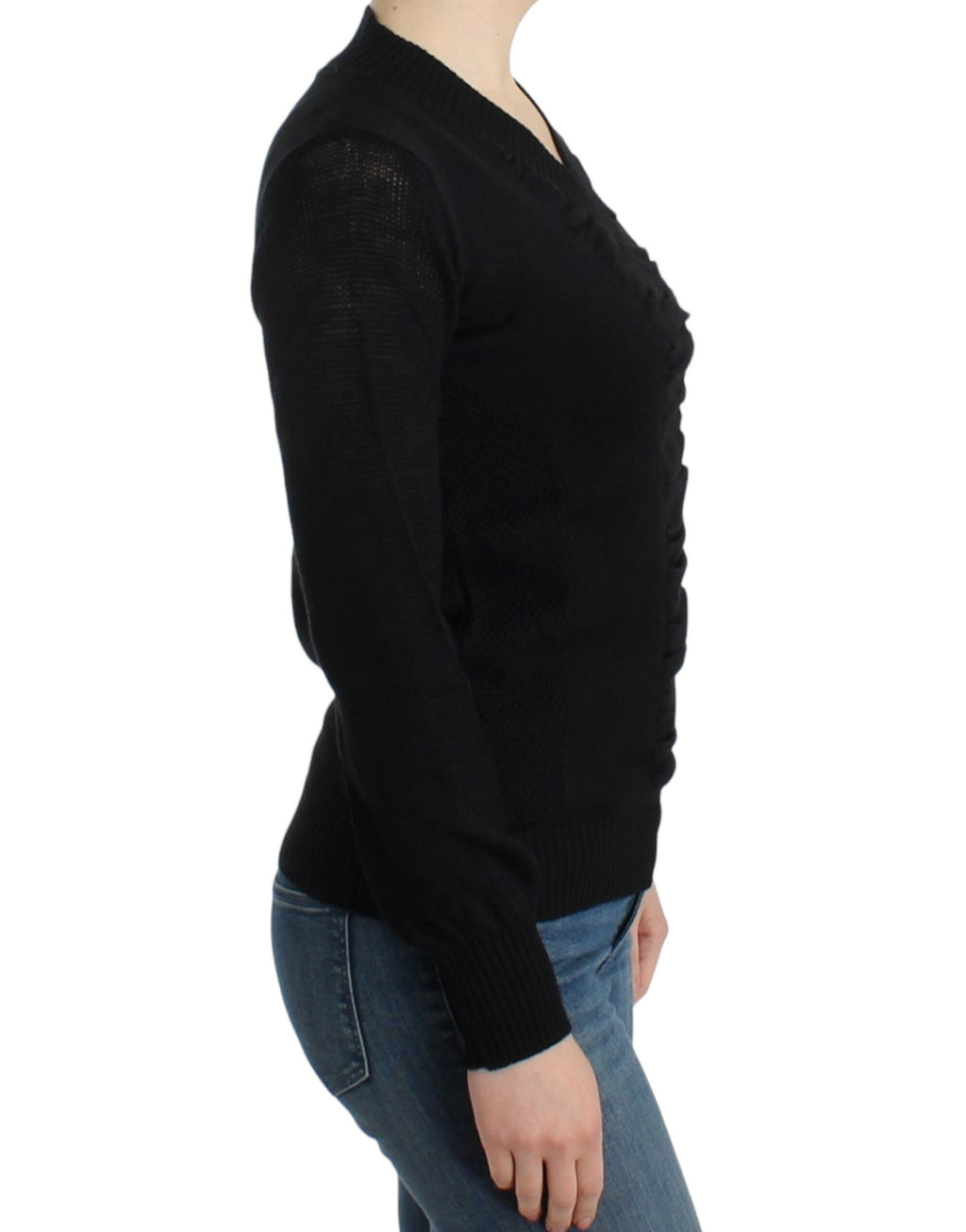Costume National Black Sweatshirt for Women side view