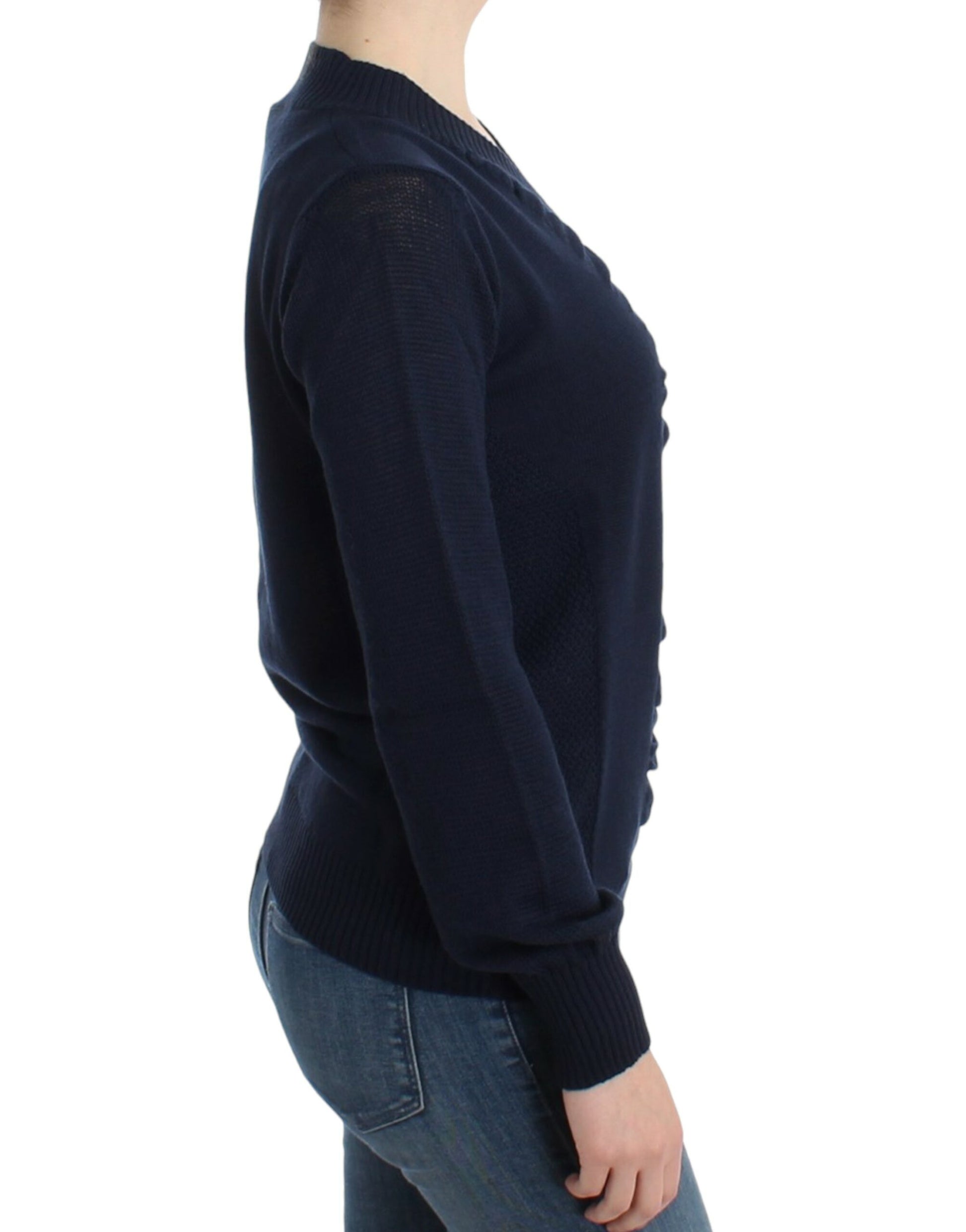Costume National Blue Sweatshirt for Women side view