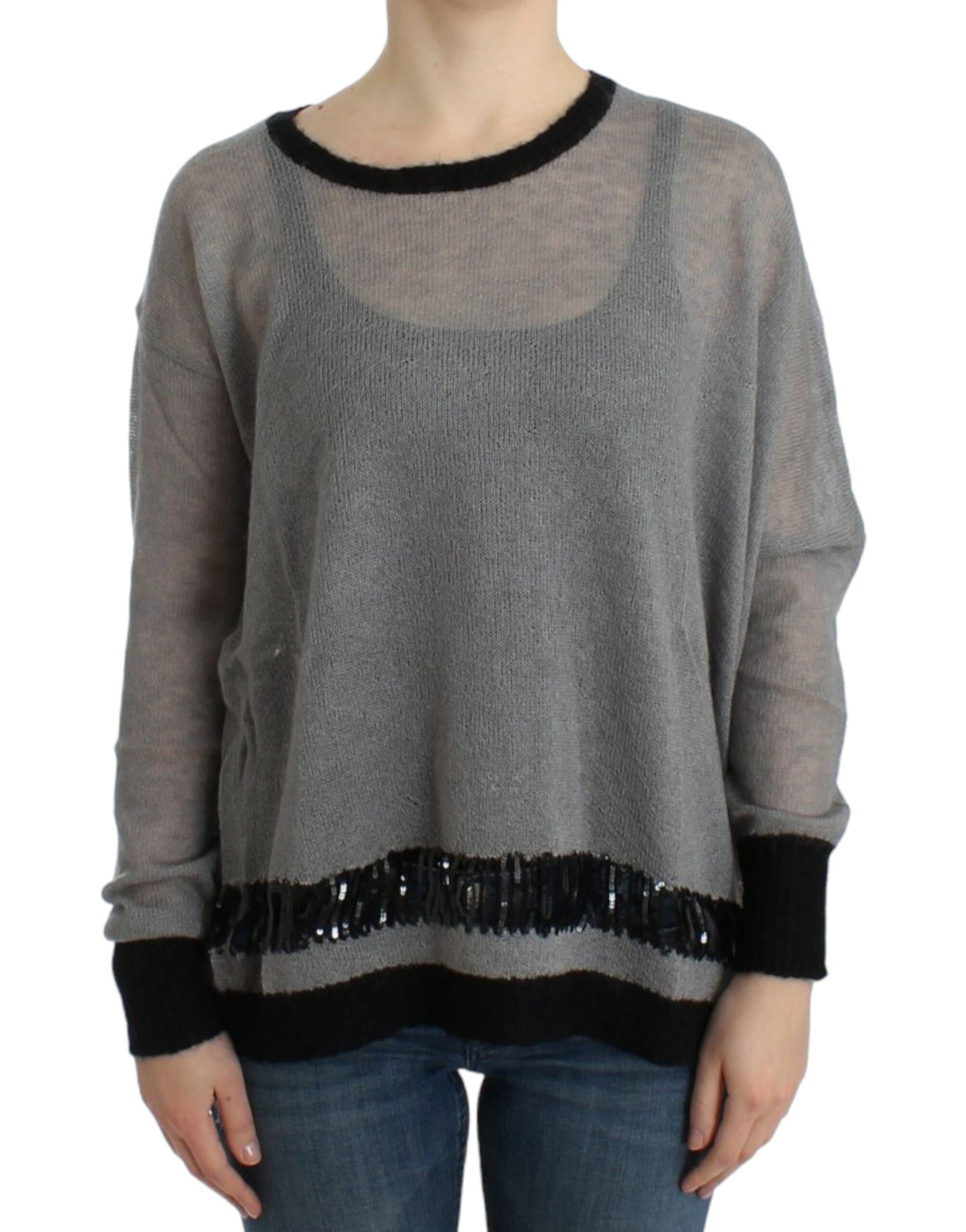 Costume National Grey Sweatshirt for Women