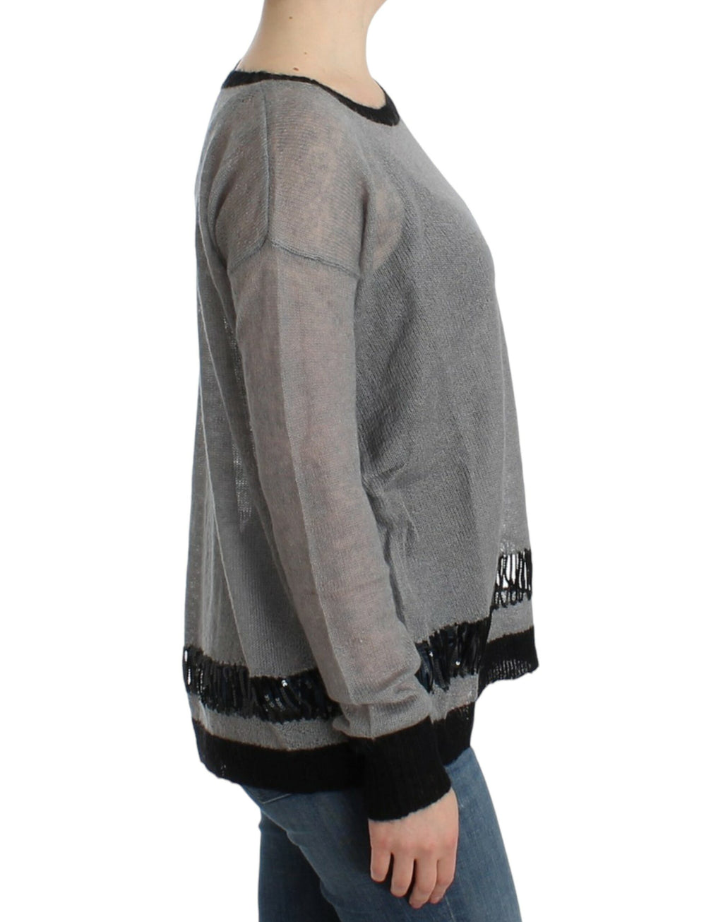 Costume National Grey Sweatshirt for Women side view