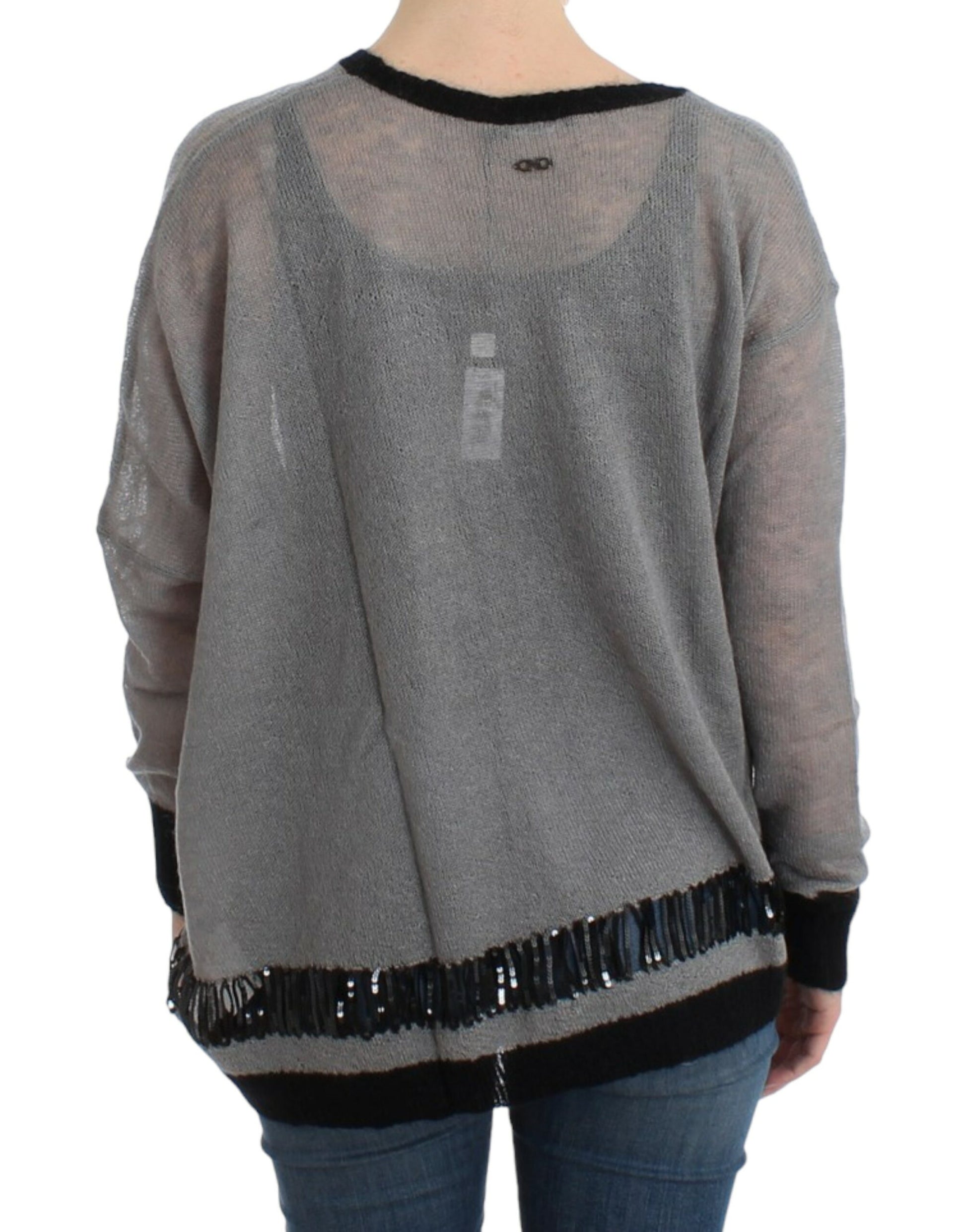Costume National Grey Sweatshirt for Women detail view