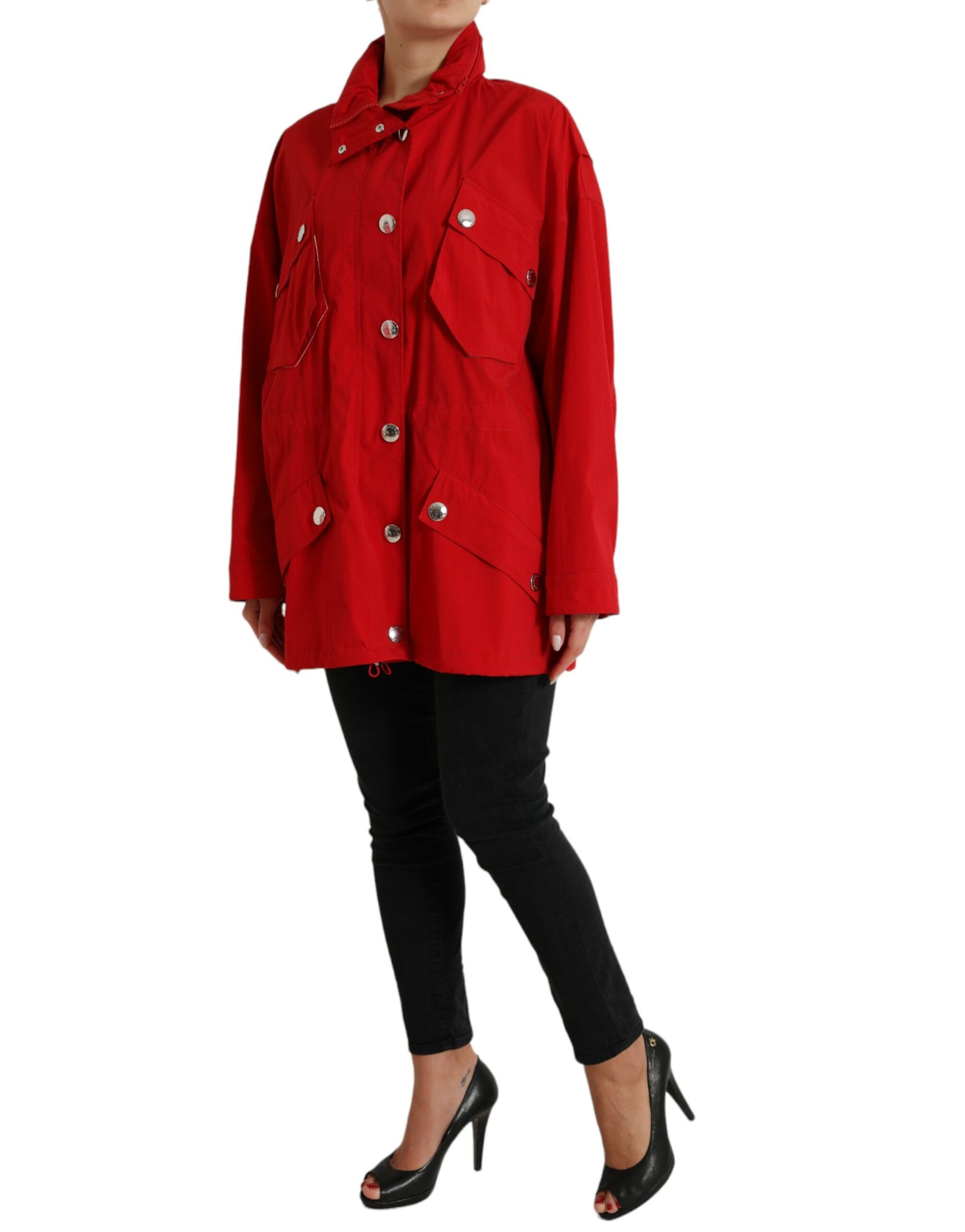 Dolce & Gabbana Red Rain Coats for Women alternate view