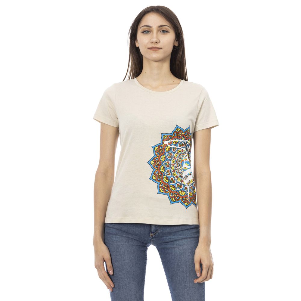 Trussardi Action Beige T-Shirt for Women