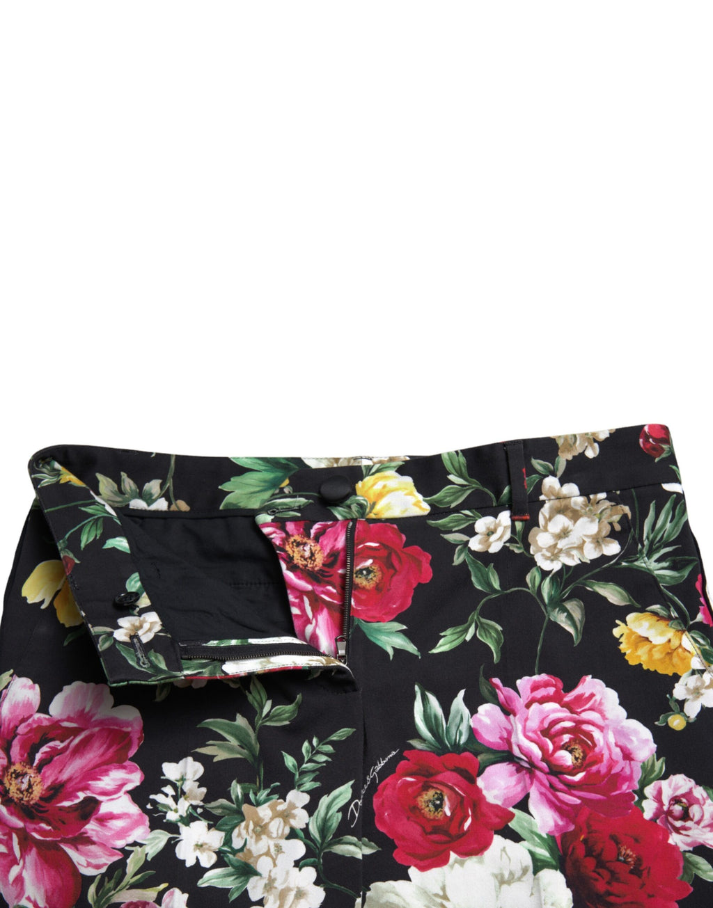 Dolce & Gabbana Black Cropped Pants for Women additional view