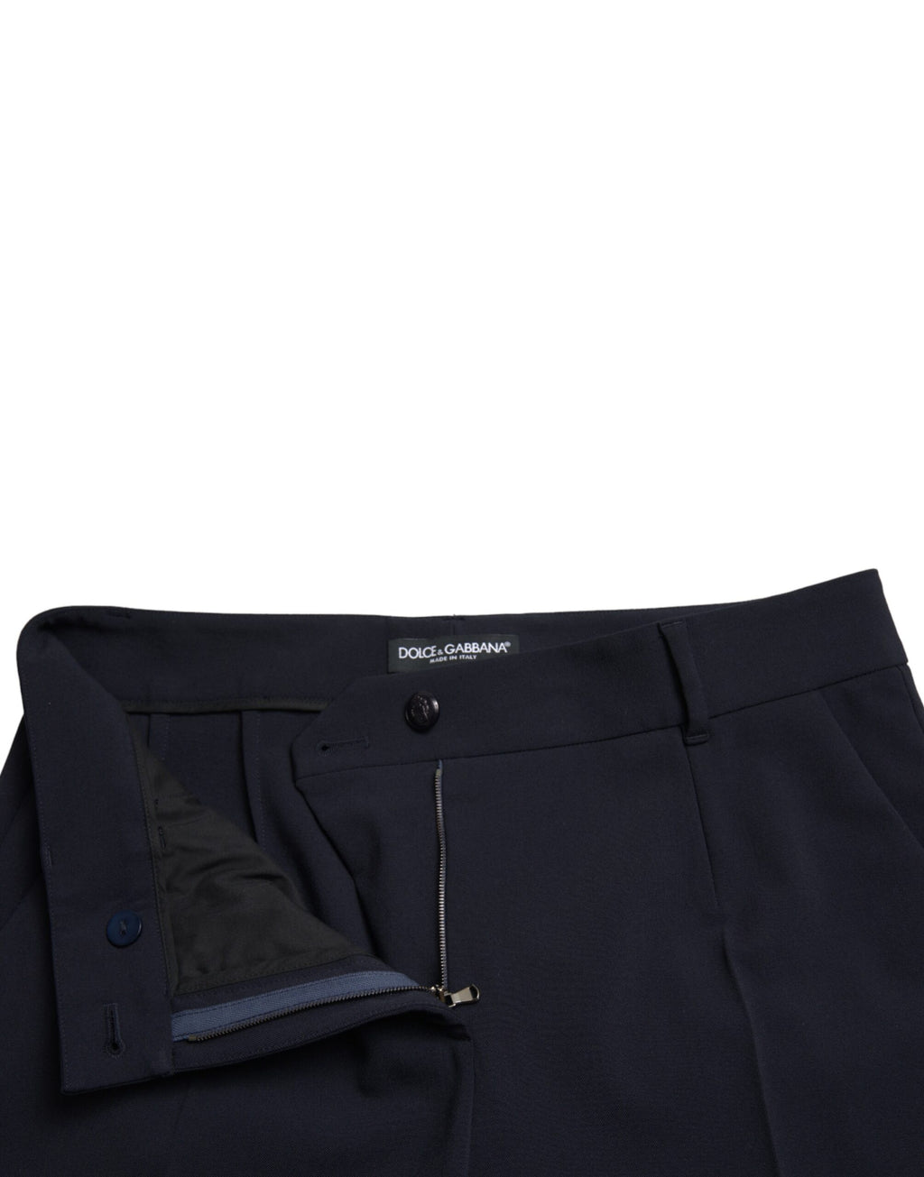 Dolce & Gabbana Blue Cropped Pants for Women additional view
