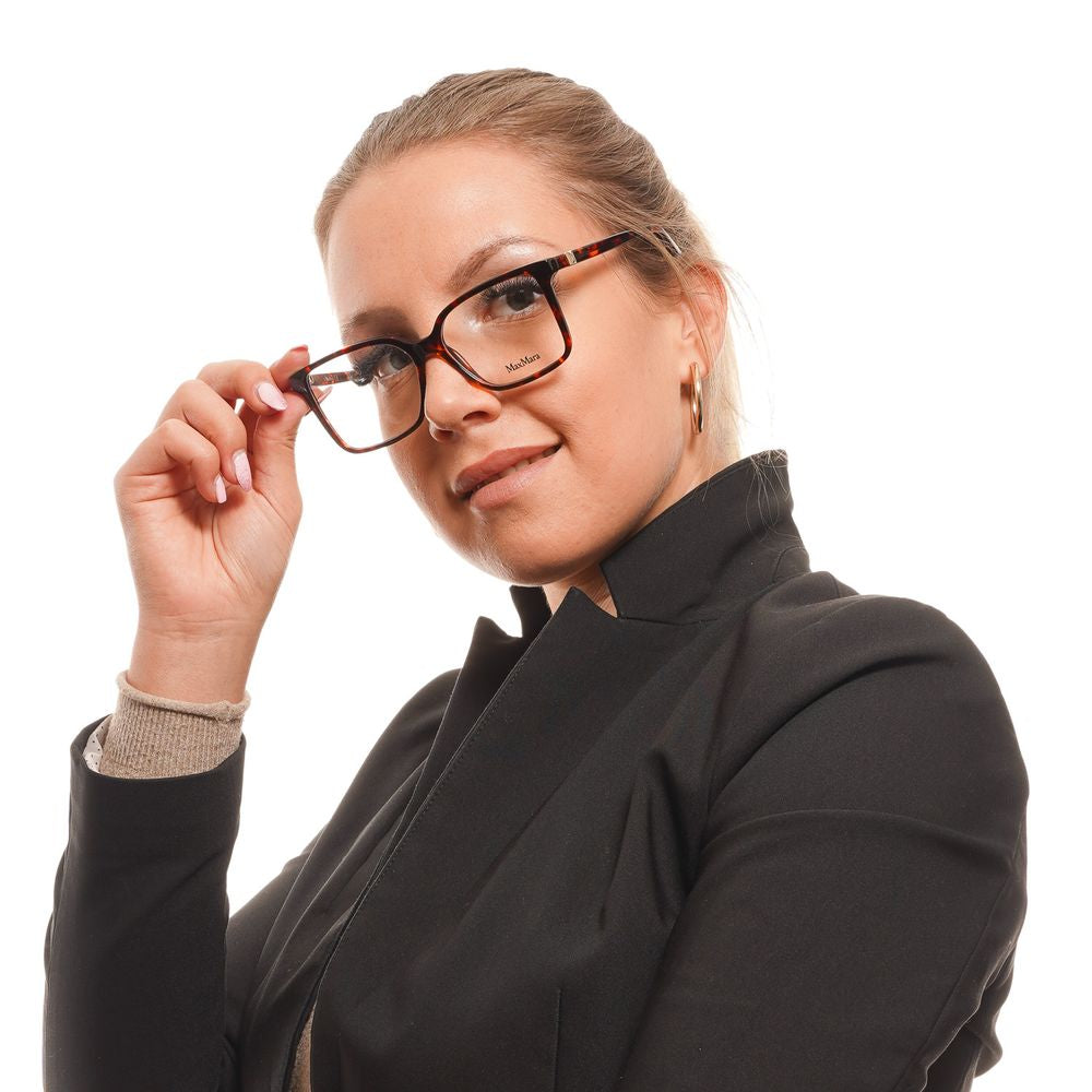 Max Mara Brown Glasses Frames for Women side view
