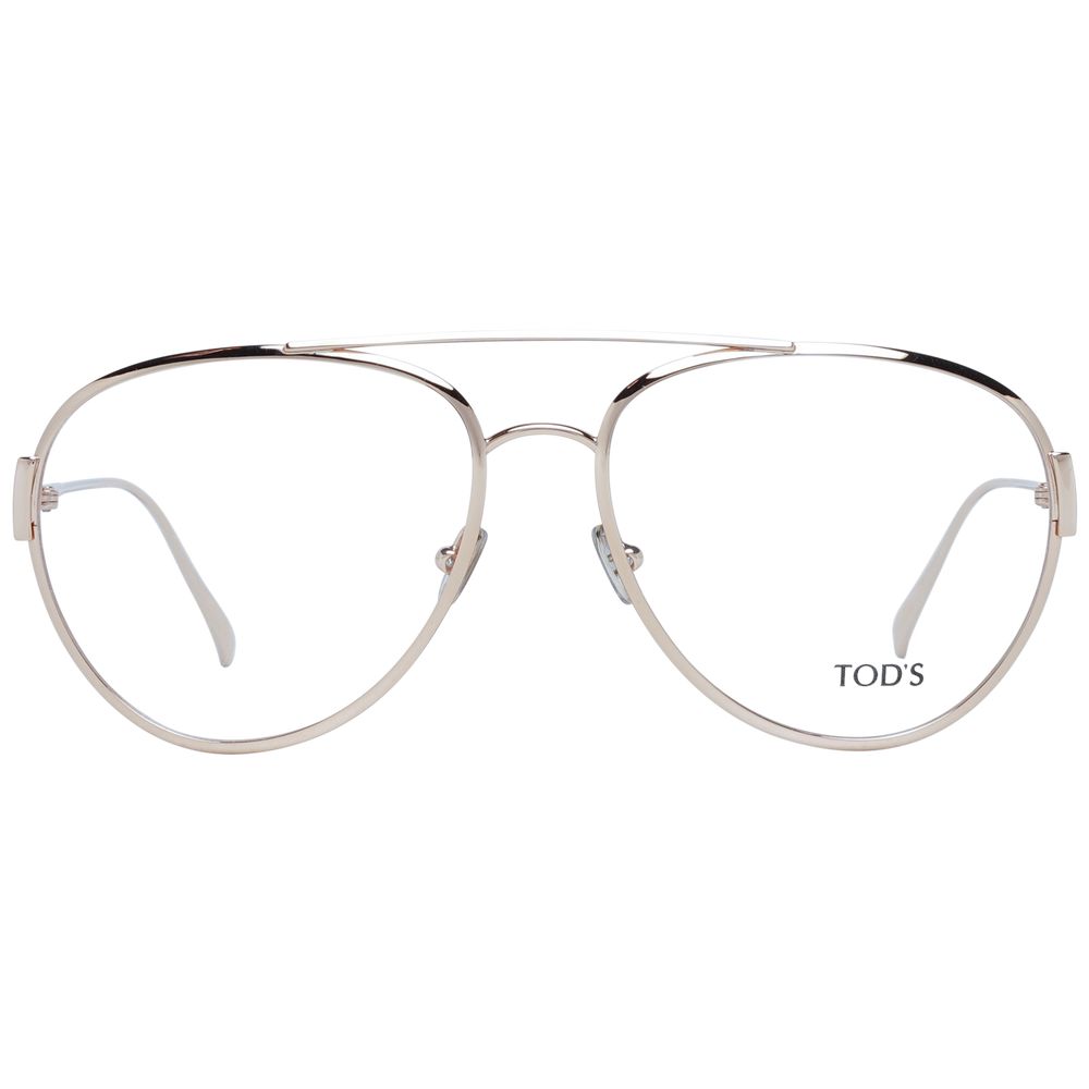 Lunettes en métal doré Tod's (Monture)