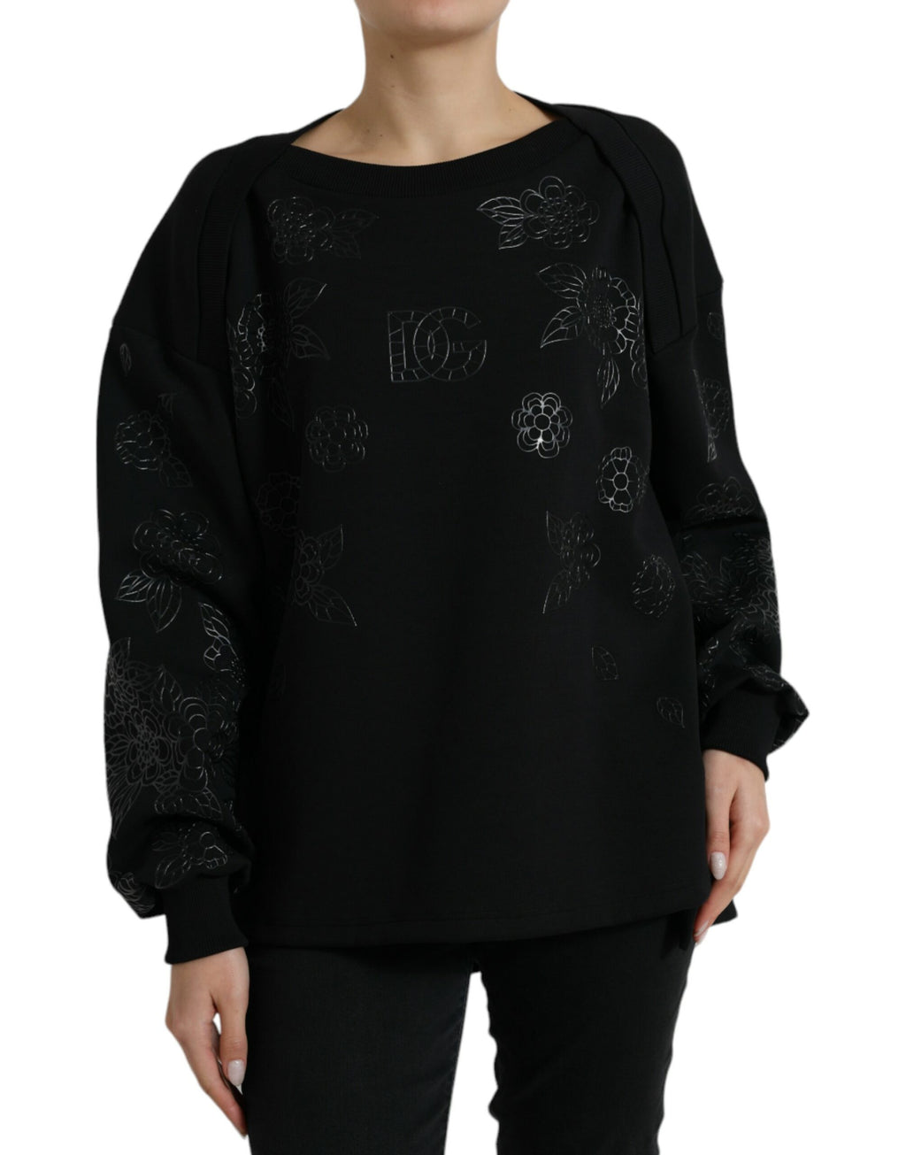 Dolce & Gabbana Black Long Sleeve T-Shirt for Women