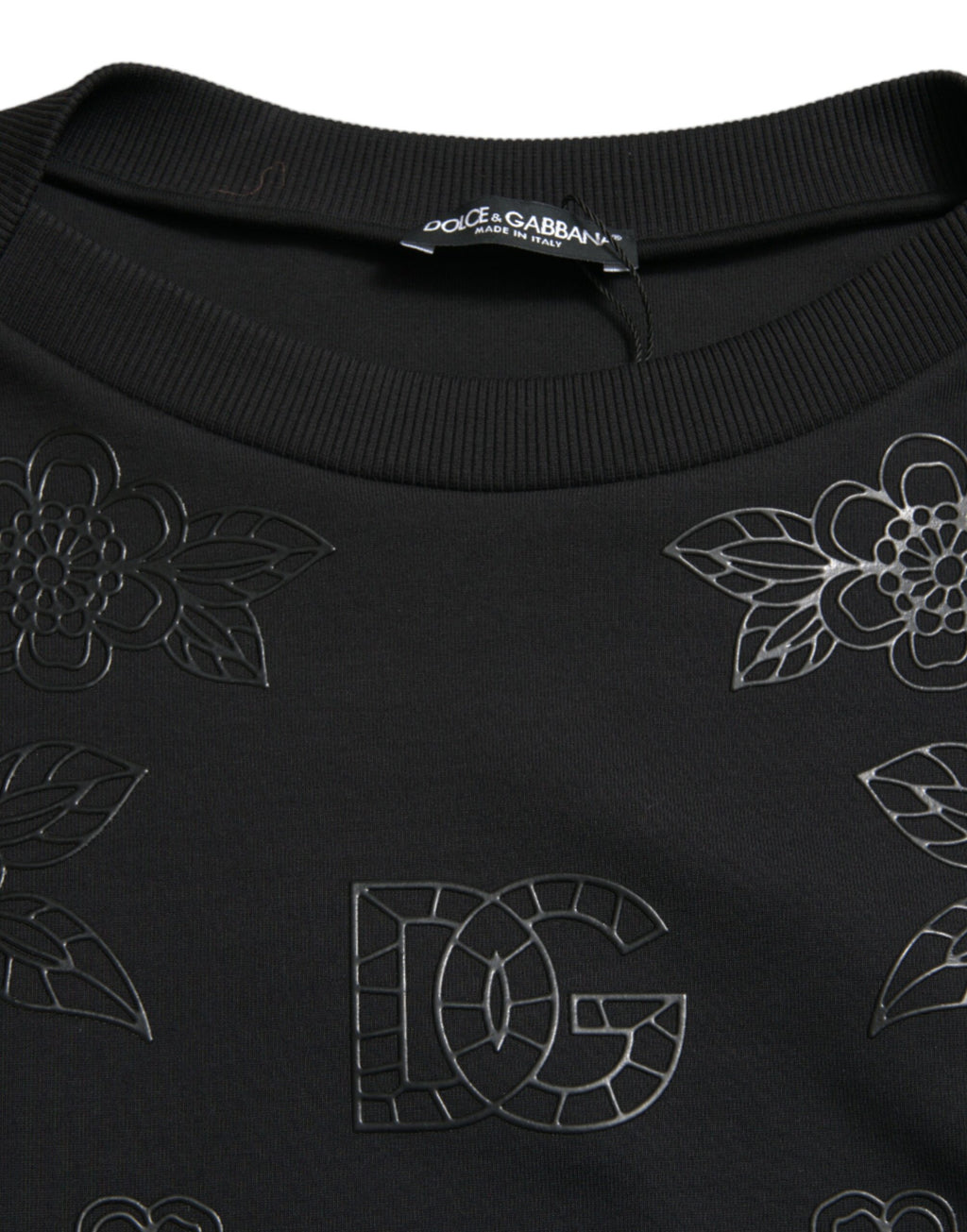 Dolce & Gabbana Black Long Sleeve T-Shirt for Women additional view