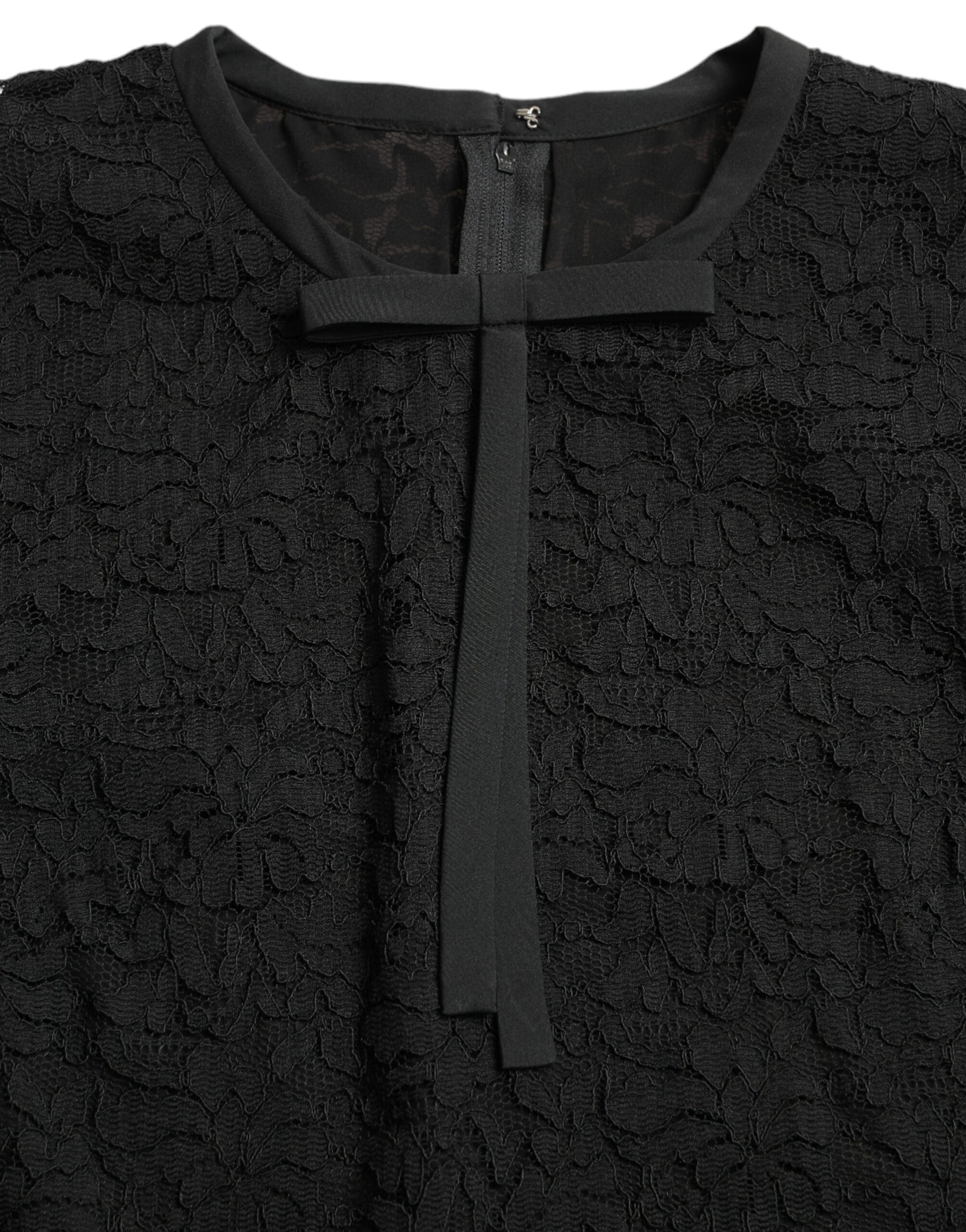 Dolce & Gabbana Black Long Sleeve T-Shirt for Women additional view