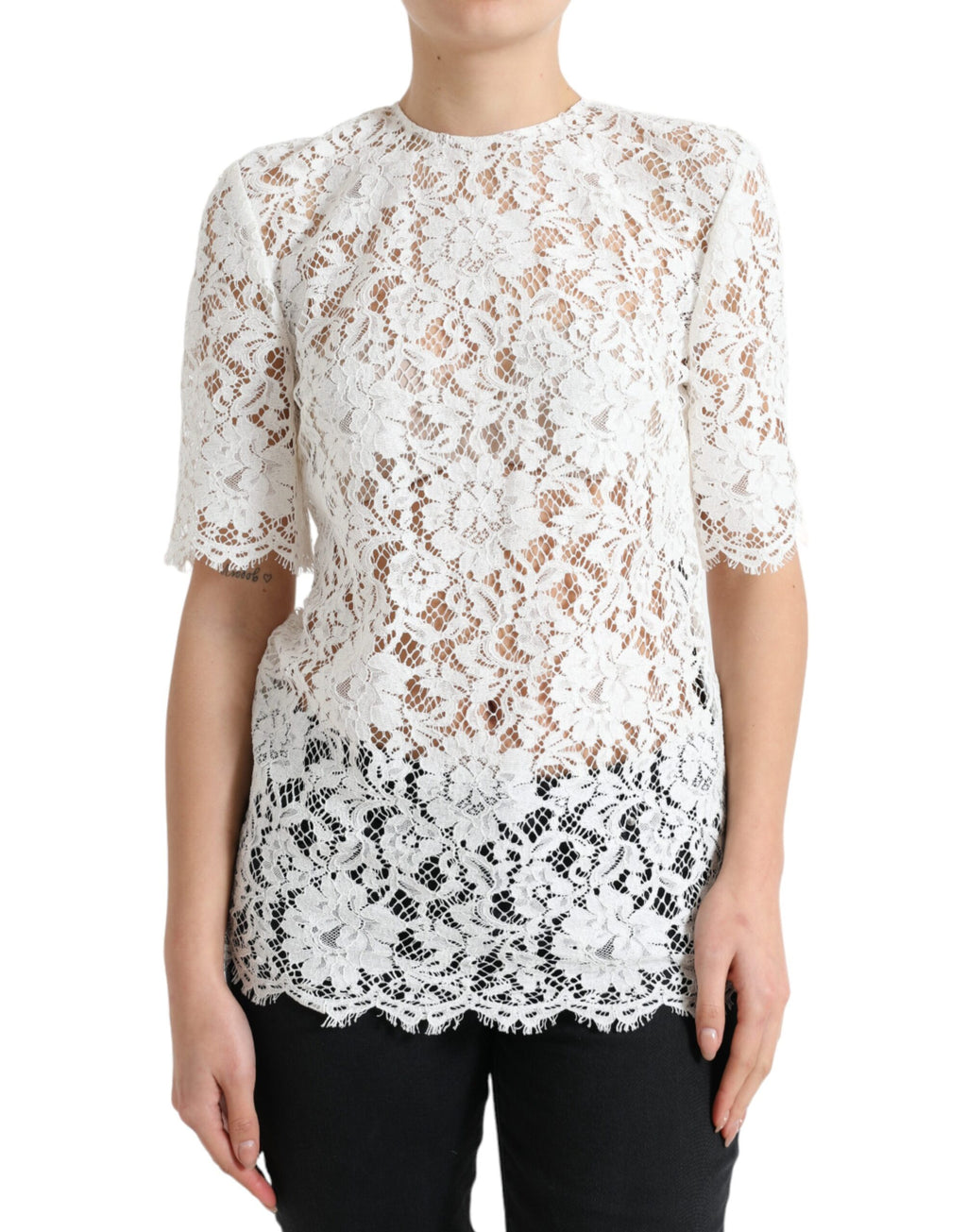 Dolce & Gabbana White T-Shirt for Women