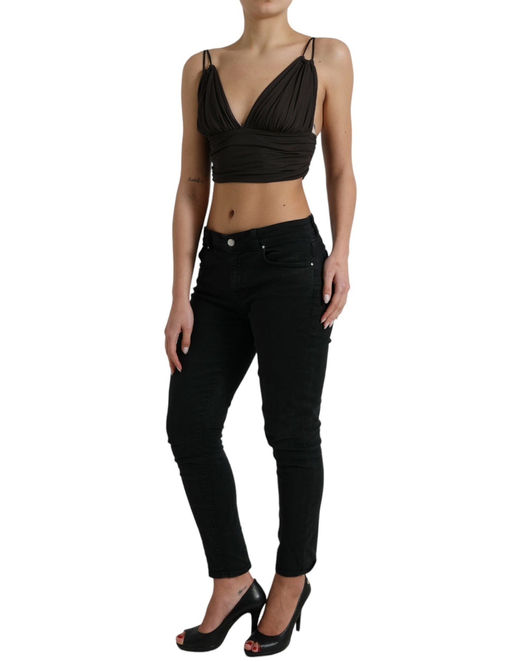 Dolce & Gabbana Brown Tank Tops T for Women alternate view